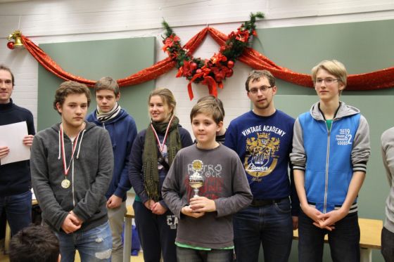 13. Dezember 2014: Unser Team wird Berliner Meister bei der BJBEM 2014.