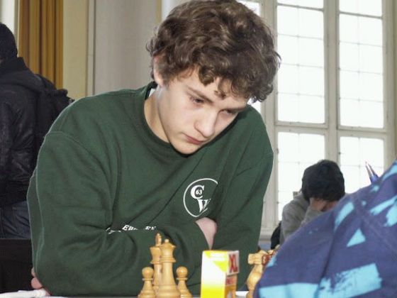 Johann wird Dritter mit 4 aus 7 beim Finale der BJEM 2011 (U14).