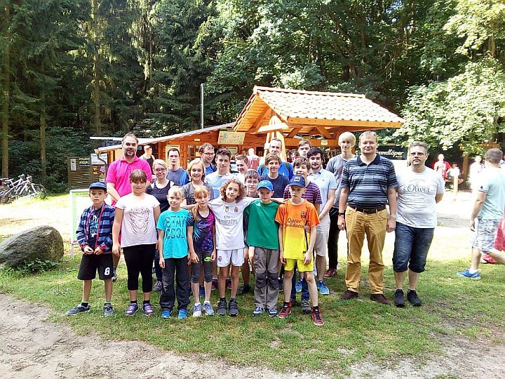 09. August 2017: Ausflug zum Kletterwald Usedom.