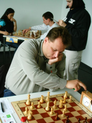 The tournament winner GM Robert Rabiega (SK König Tegel 1949) with 6½ points