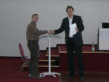 Der 6.-Platzierte FM Jürgen Brustkern/2311 (SK Zehlendorf) mit 5½ Punkten