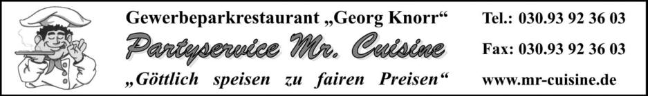 Mr. Cuisine Catering-und Partyservice