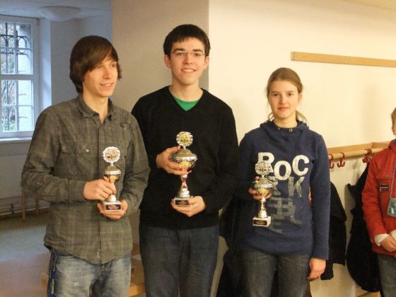 Elisabeth wird Zweite mit 6 aus 7 beim Jugendwinteropen 2011.