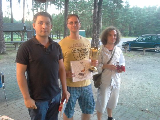02. August 2014: Holger gewinnt mit 6½ aus 7 das 3. Sommer-Schnellschach-Turnier 2014 des SV Ottendorf-Okrilla.