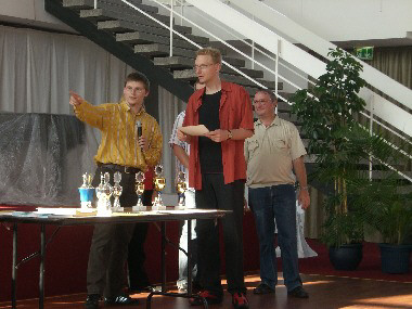 16. bis 20. Mai 2007: Frank wird 31. mit 4½ aus 7 (ELO-Perf.: 2264) und gewinnt den Chemie-Preis beim Unicorn Open 2007.